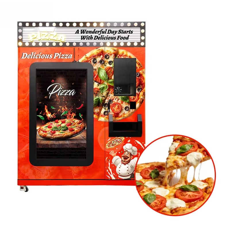 Vending Machine Qr Code - Distributore Automatico di Pizza Personalizzato da