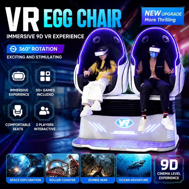 9D Vr Simulator - Attrazioni Emozionanti per Parchi Divertimento in