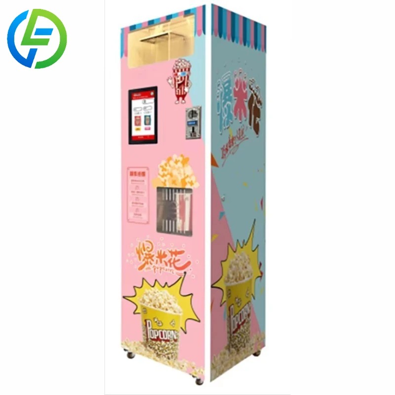 Popcorn Vending Machine - Distributore Automatico di Popcorn Portatile Personalizzato