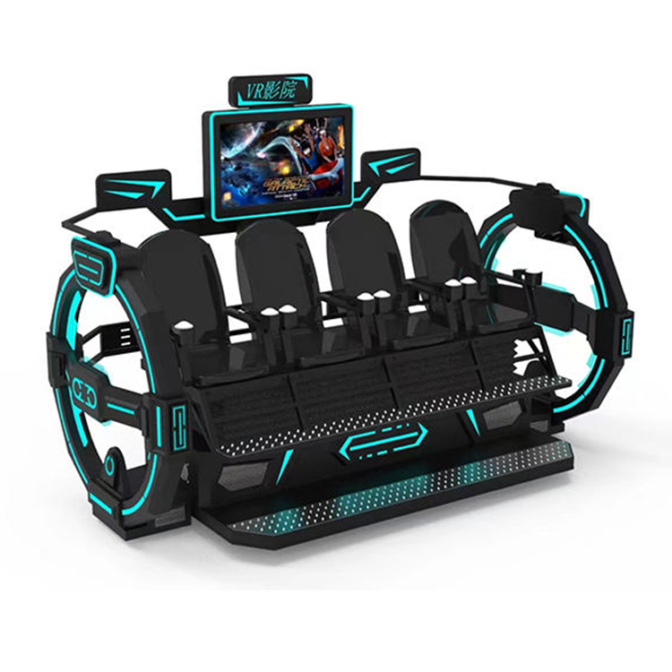 9D Vr Simulator - Parco tematico di alta qualità 4