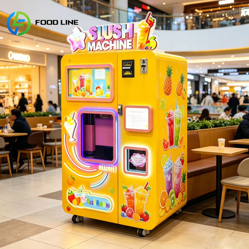 Slushie Machine Vending - Distributore Automatico Smart di Slushy, Macchina
