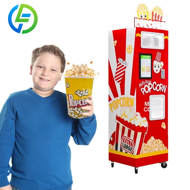 Popcorn Vending Machine - Macchina per Popcorn Commerciale Personalizzata, Distributore