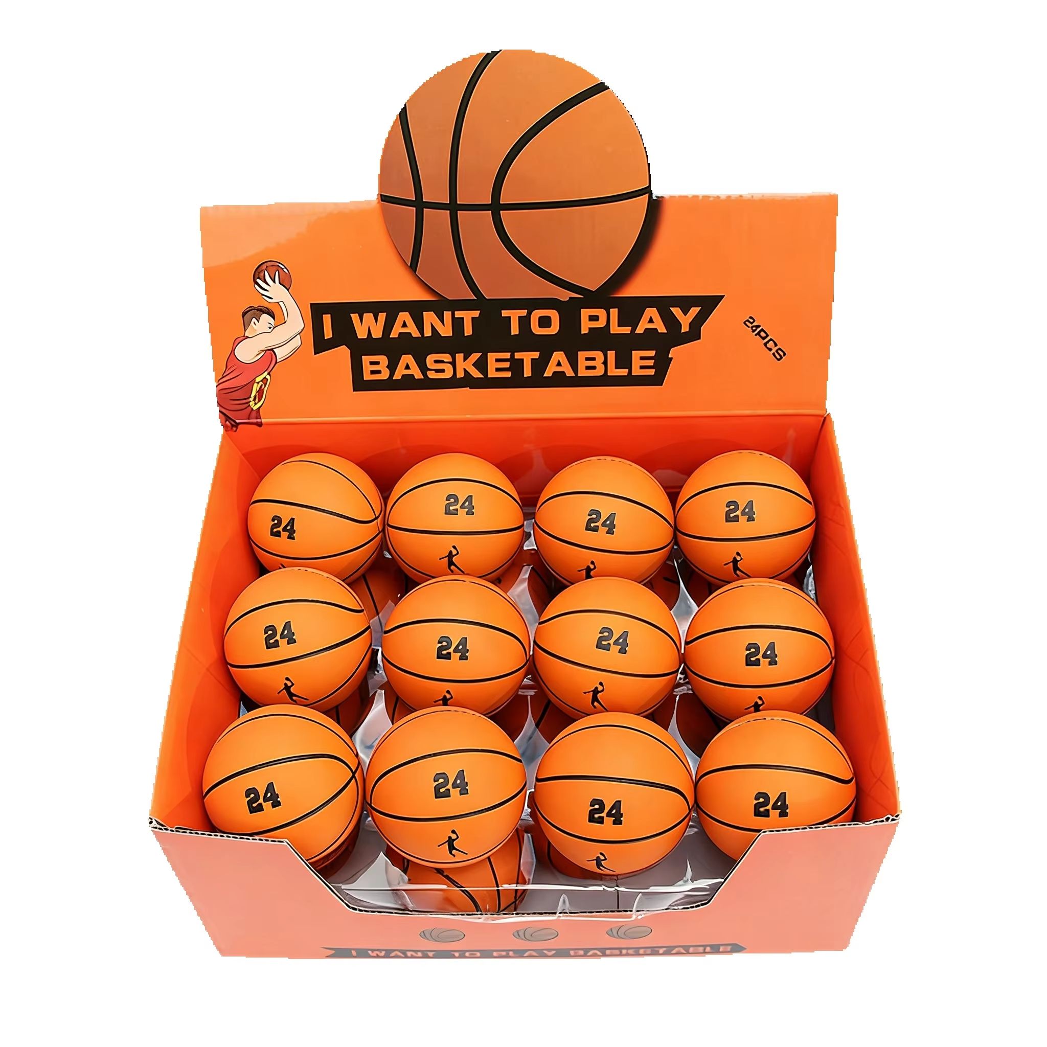 Basketball Arcade Game - Pallina Antistress Mini da 6cm Ultra