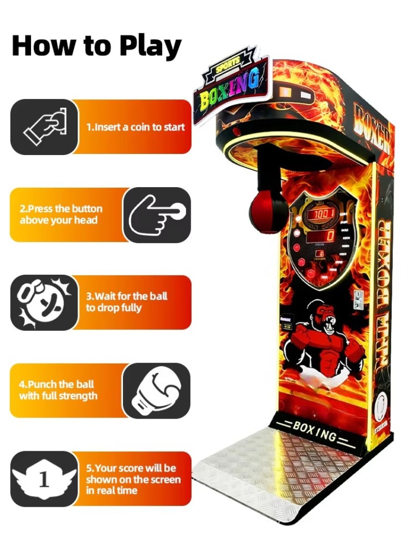 Macchina da Boxe, Gioco Arcade - Boxing Machine Arcade recensione e prezzo