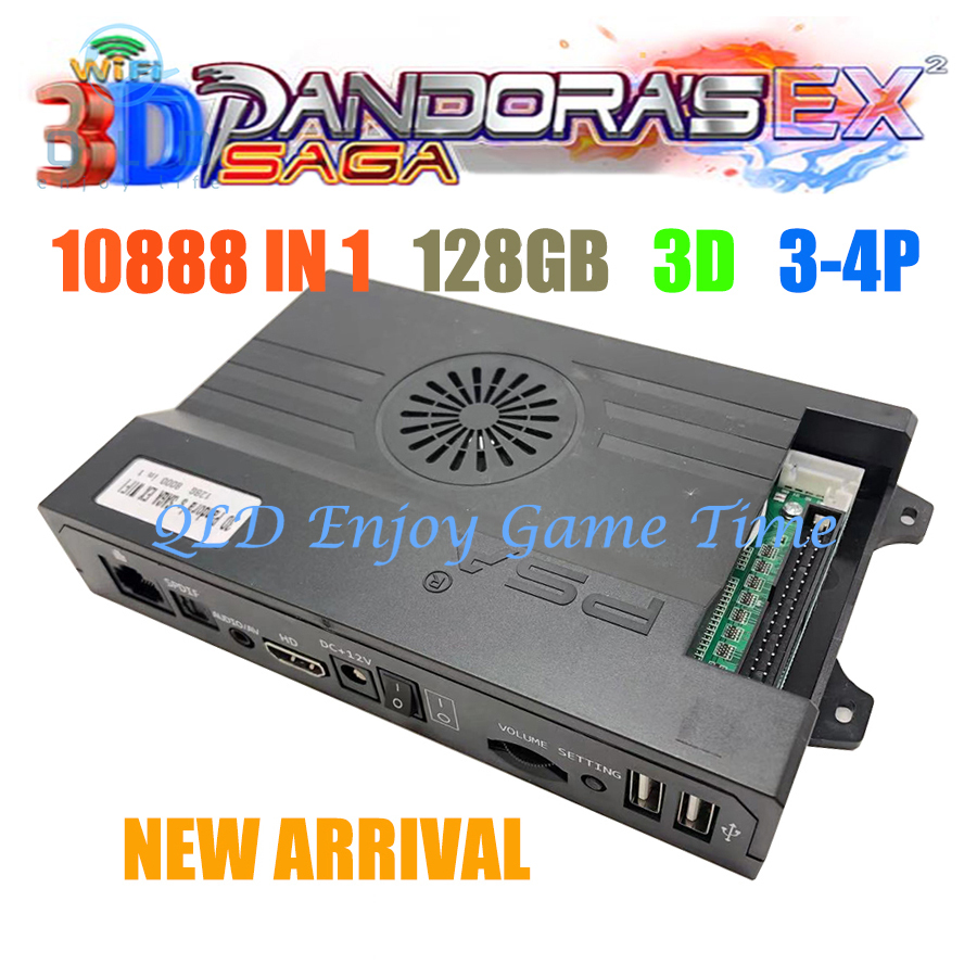 128GB 3D Pandora Saga EX2 Arca - Trackball Controller Arcade recensione e prezzo