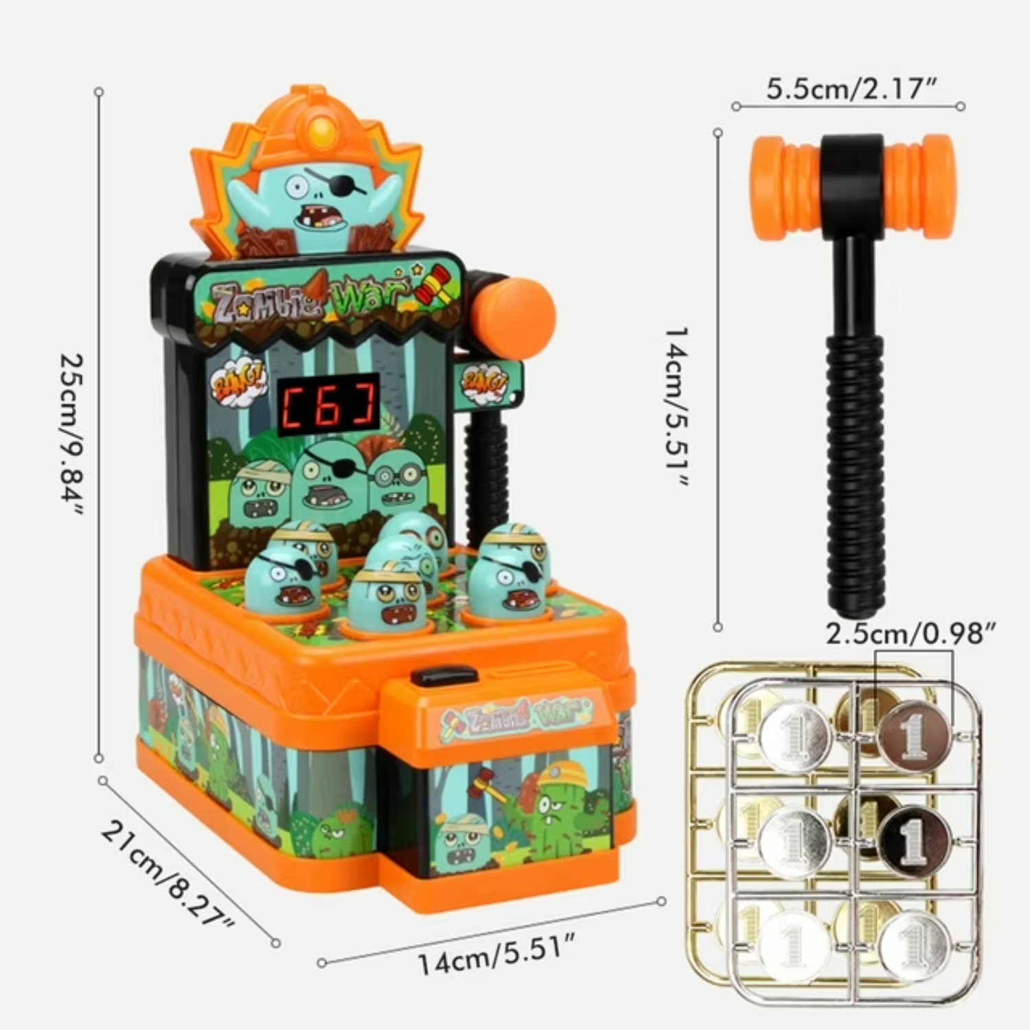 Gioco di Schiaffeggio Zombie p - Skee Ball Arcade recensione e prezzo