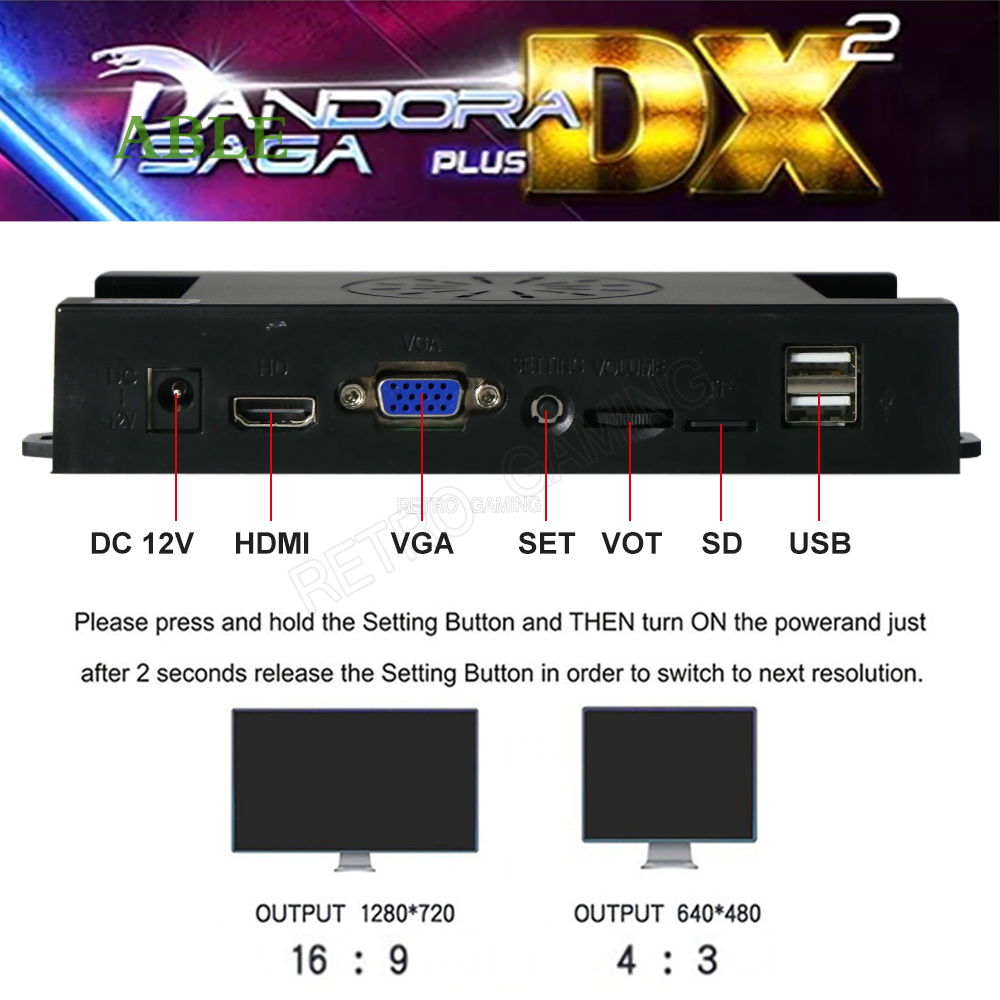 26800 in 1 Pandora Saga Box DX - Trackball Controller Arcade recensione e prezzo